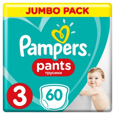 Pampers Pants 3 60 ks – Zboží Mobilmania