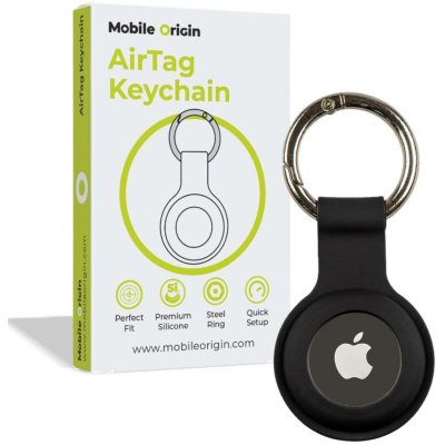 Mobile Origin AirTag klíčenka Černá FRL-ATKC-BLK – Zboží Živě
