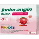 Junior-angin liz.pro deti od 3 let 8 ks – Hledejceny.cz