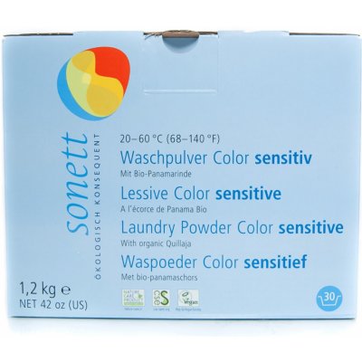 Sonett Color Sensitive prášek na praní 1,2 kg – HobbyKompas.cz