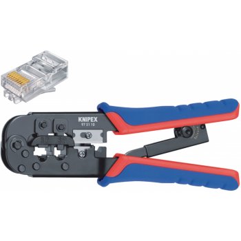 Krimpovací kleště RJ11, RJ12, RJ45 (KNIPEX 97 51 10 SB)