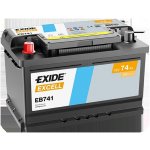 Exide Excell 12V 74Ah 680A EB741 – Hledejceny.cz