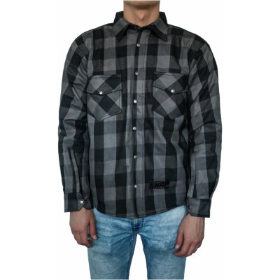 Snap Industries košile Alan Plus šedá – Zbozi.Blesk.cz