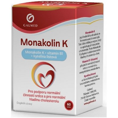Galmed Monakolin K 60 tablet – Hledejceny.cz