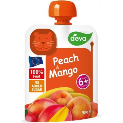 DEVA O Broskev a mango 90 g