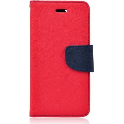 Pouzdro Fancy Diary Book Apple iPhone 5/5S/SE červené