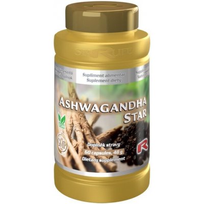 Starlife ASHWAGANDHA STAR 60 kapslí – Hledejceny.cz