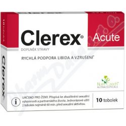 Clerex Acute pro ženy 10 tobolek