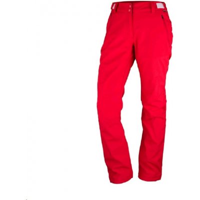 Northfinder dámské outdoorové kalhoty active softshell pro 3L MADZER rudá