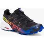 Salomon Speedcross 6 GTX blue Fire Black/Surf The Web/Safety yellow – Zboží Mobilmania