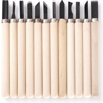 Sada řezbářských dlát 12ks, Kraft&Dele KD11774 – Sleviste.cz