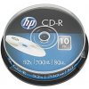 8 cm DVD médium HP CD-R 700MB 52x, cakebox, 10ks (CRE00019-3)