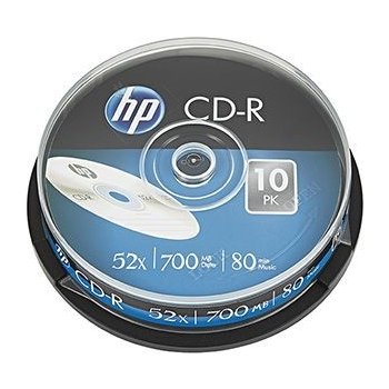 HP CD-R 700MB 52x, cakebox, 10ks (CRE00019-3)