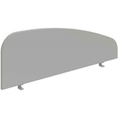 OFFICE PRO HOBIS stolový paraván na hranu stolu - PA 1200 H šedá – Zboží Dáma