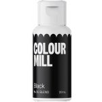Colour Mill Jedlá potravinářská barva černá Mill Oil Blend Black 20 ml – Zboží Dáma