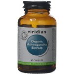 Viridian Organic Ashwagandha extract 60 kapslí – Hledejceny.cz
