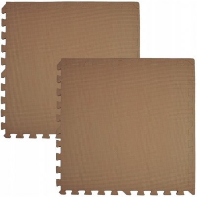 Divio Pěnový koberec MAXI COLOR 2 ks 62x62x1 cm měděný – Hledejceny.cz