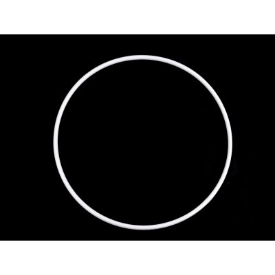 Prima-obchod Plastový kruh Ø21 26 cm 2 bílá – Zbozi.Blesk.cz