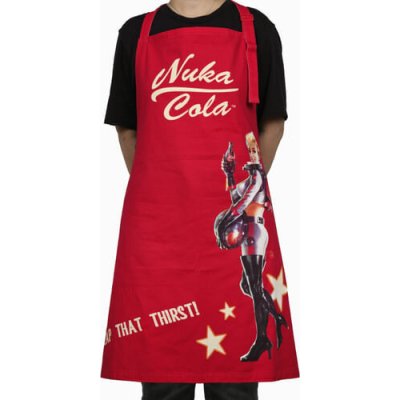 DEVplus Kuchyňská zástěra Fallout - Nuka Cola – Zboží Dáma