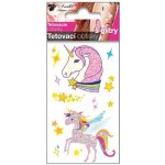 Anděl Tetovací obtisky s glitry 10,5 x 6 cm Jednorožci 1123 – Zboží Dáma