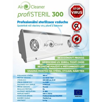 Air Cleaner ProfiSteril 300 – Zboží Živě