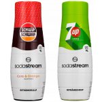 SodaStream Sirup Cola Orange a 7UP 2 x 440 ml – Hledejceny.cz