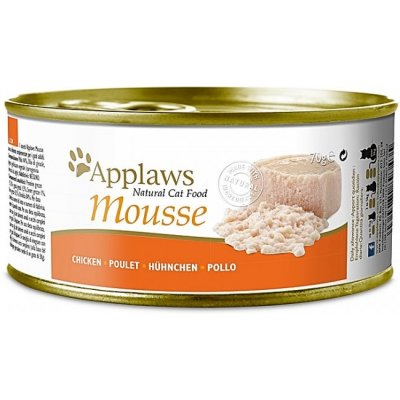 Applaws Mousse Kuřecí prsa 6 x 70 g