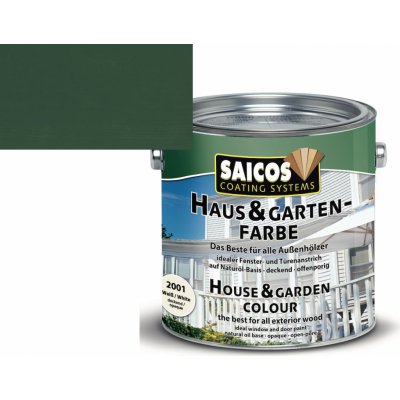 Saicos barva pro dům a zahradu 2,5 l jedlově zelená