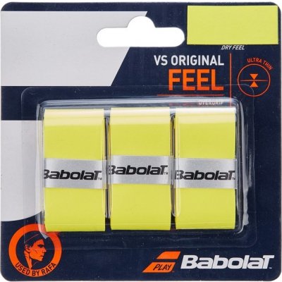 Babolat VS Original Feel 3ks žlutá – Zboží Mobilmania