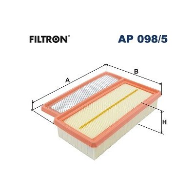 Vzduchový filtr FILTRON AP 098/5 – Hledejceny.cz