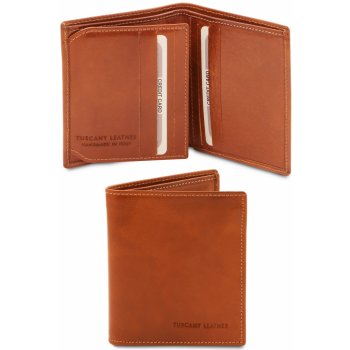Tuscany Leather Exkluzivní Pánská kožená peněženka s transparentní kapsou  na fotografii od 1 437 Kč - Heureka.cz