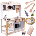 Lulilo Dětská dřevěná kuchyňka Kuketo – Sleviste.cz
