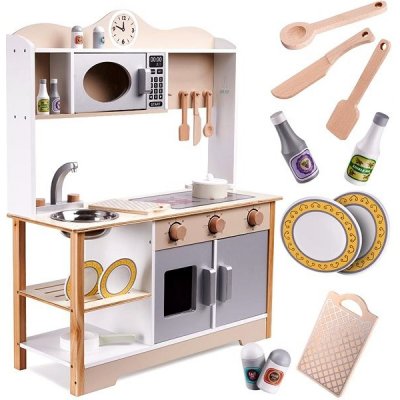 Lulilo Dětská dřevěná kuchyňka Kuketo – Sleviste.cz
