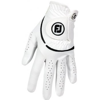 FootJoy WeatherSof Womens Golf Glove Levá ML bílá