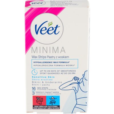 Veet Studené voskové pásky Bikiny a podpaží 16 ks – Zboží Mobilmania
