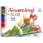 Bobo Watercolour Pad A4 250 g Skicář – Zboží Dáma