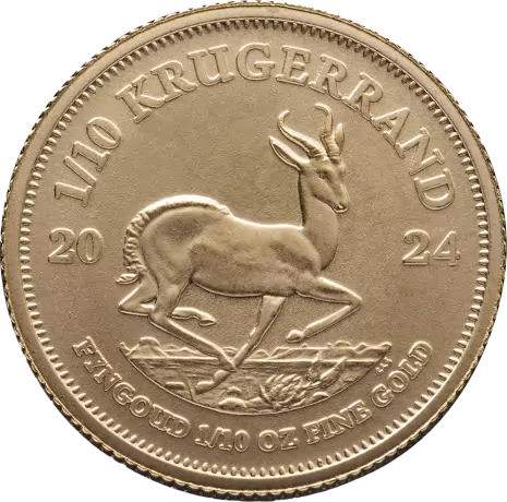 Rand Refinery Zlatá mince Krugerrand 1/10 oz 2024
