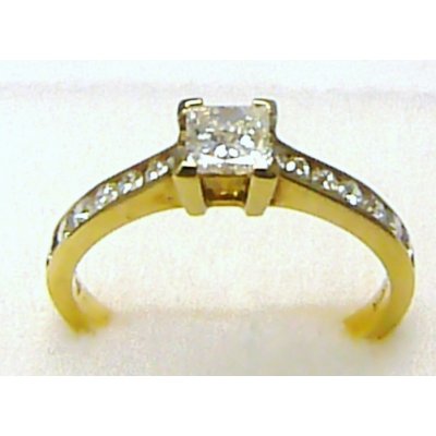 Klenoty Budín zásnubní prsten s diamanty 3810228