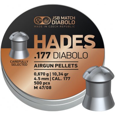 Diabolky JSB HADES 4,5 mm 0,670 g 500 ks – Sleviste.cz