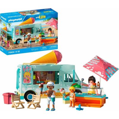 Playmobil 71904 Zmrzlinářské auto se surf shopem – Zboží Dáma
