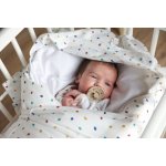 Eva Kiedroňová Set 4v1 Dráček Bílý s barevnými puntíky – Hledejceny.cz