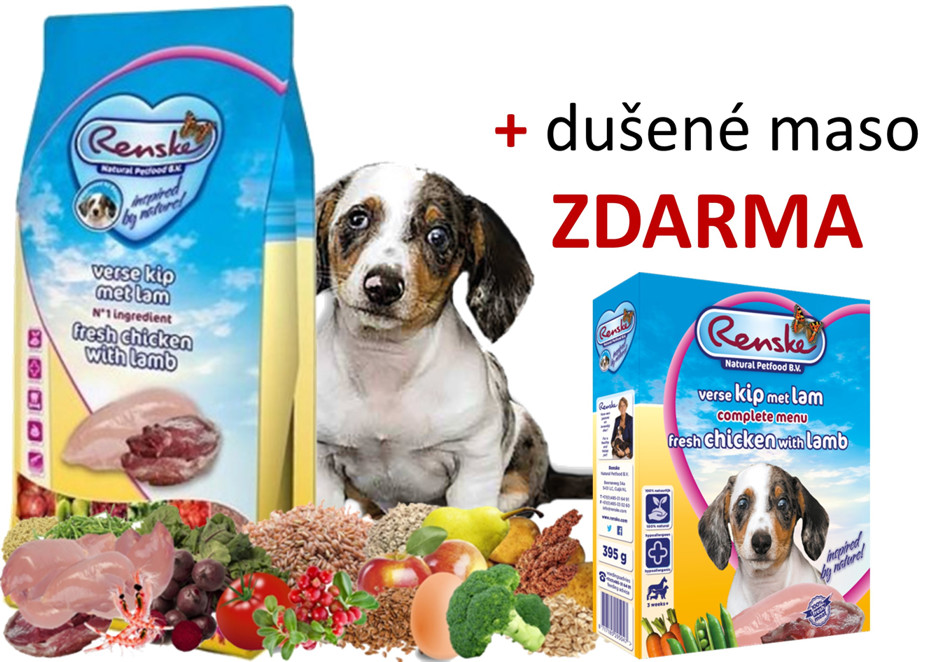 Renske Holistic Puppy kuře jehně 12 kg