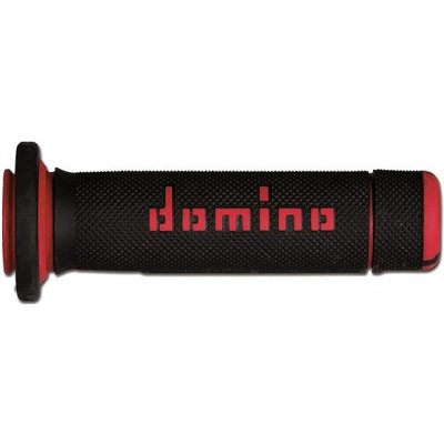 Domino gripy A180 ATV délka 118 + 125 mm, černo-červené | Zboží Auto