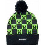 ASTRA zimní čepice Minecraft Creeper černá – Hledejceny.cz