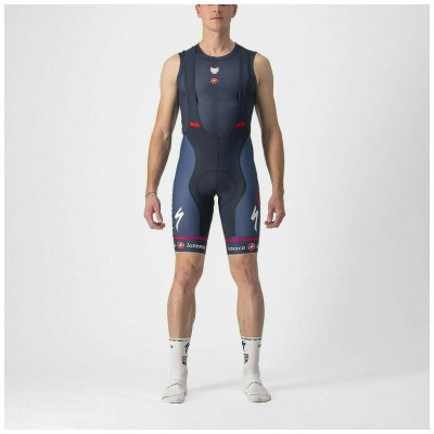 Castelli Quick-Step Alpha Vinyl 2022 Competizione Bibshort Belgian Blue