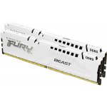 AMD Kingston DDR5 Fury Beast White DIMM 32GB 5200MHz EXPO bílá Kit 2x 16GB KF552C36BWEK2 32 – Sleviste.cz