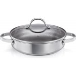 TESCOMA Pánev hluboká SteelCRAFT s poklicí 28 cm, 2 úchyty – Hledejceny.cz