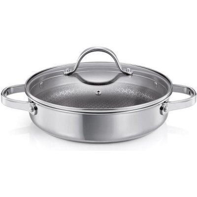 TESCOMA Pánev hluboká SteelCRAFT s poklicí 28 cm, 2 úchyty – Hledejceny.cz