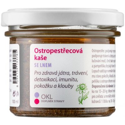 Dědek kořenář Ostropestřecová kaše se lnem | OKL 90 ml – Hledejceny.cz