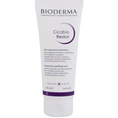 BIODERMA Cicabio Restor Protective Soothing Care 100 ml zklidňující a ochranný krém pro podrážděnou pokožku unisex